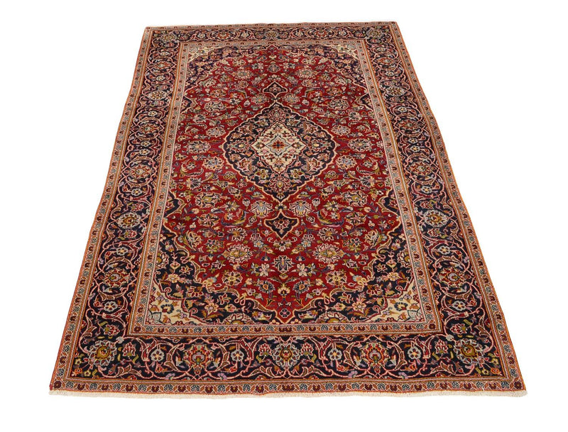 Tappeto Persero - Keshan - 299 x 194 cm - rosso