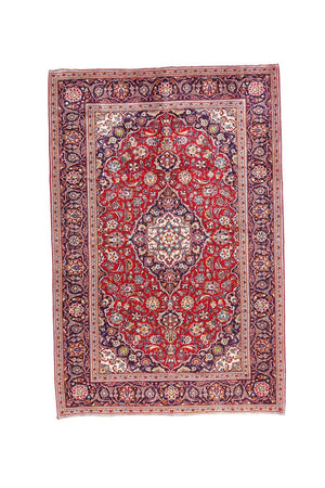 Tappeto Persero - Keshan - 297 x 200 cm - rosso