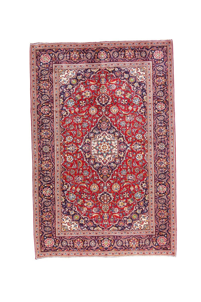 Tappeto Persero - Keshan - 297 x 200 cm - rosso