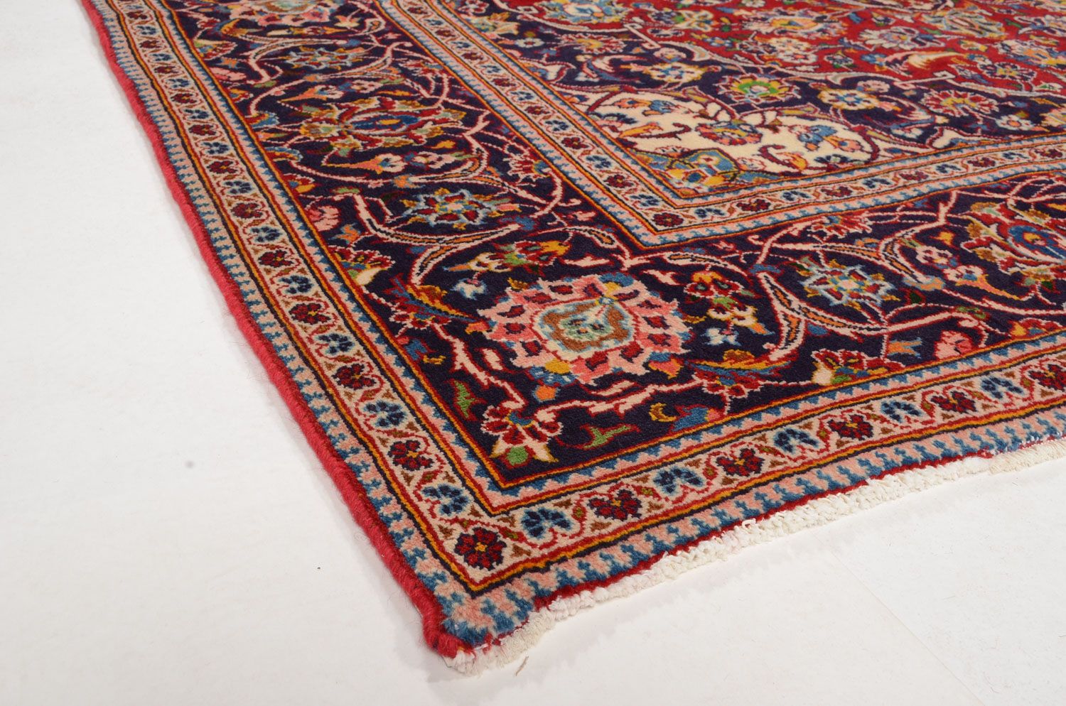 Tappeto Persero - Keshan - 297 x 200 cm - rosso