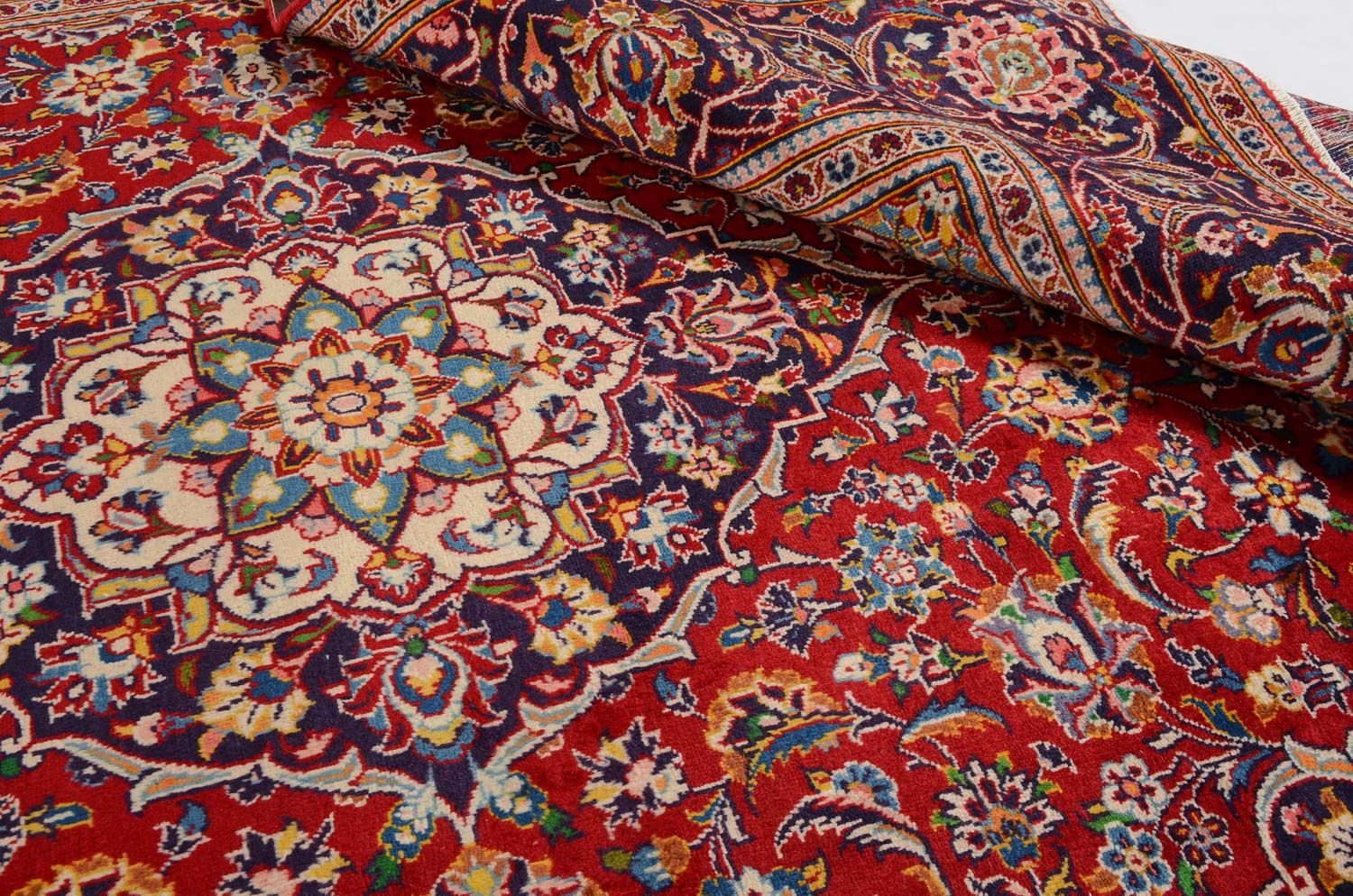 Tappeto Persero - Keshan - 297 x 200 cm - rosso