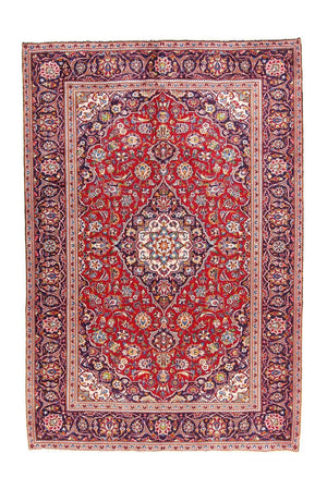 Tappeto Persero - Keshan - 290 x 195 cm - rosso