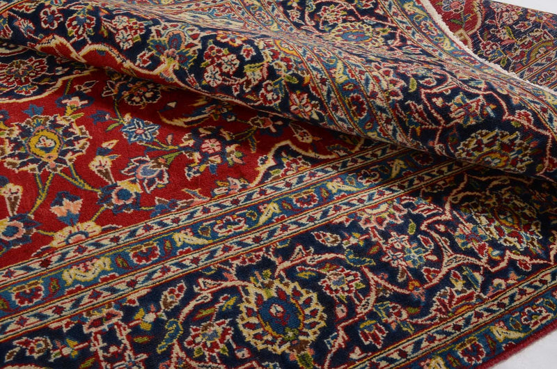 Tappeto Persero - Keshan - 286 x 194 cm - rosso