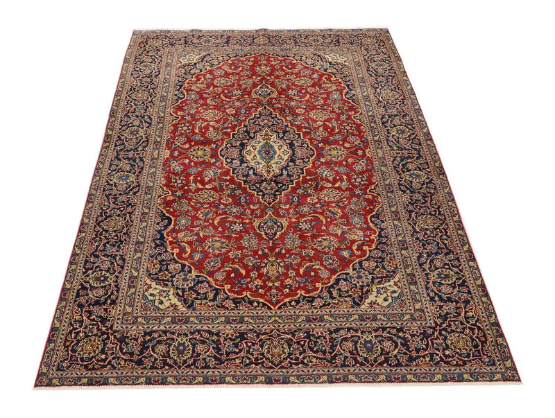 Tappeto Persero - Keshan - 286 x 194 cm - rosso