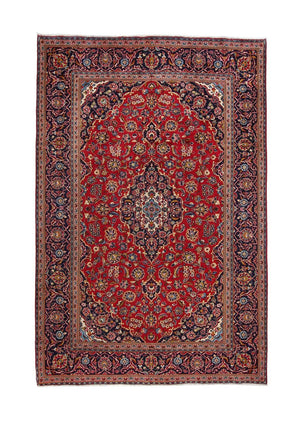 Tappeto Persero - Keshan - 300 x 200 cm - rosso