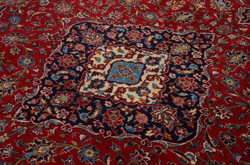 Tappeto Persero - Keshan - 352 x 246 cm - rosso