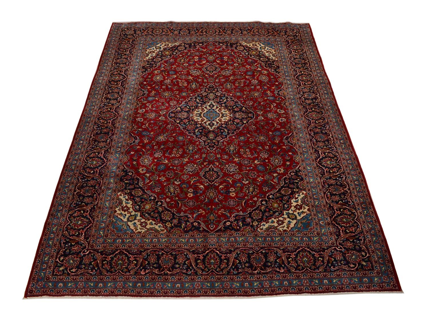 Tappeto Persero - Keshan - 352 x 246 cm - rosso