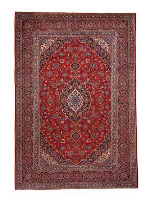 Tappeto Persero - Keshan - 357 x 245 cm - rosso