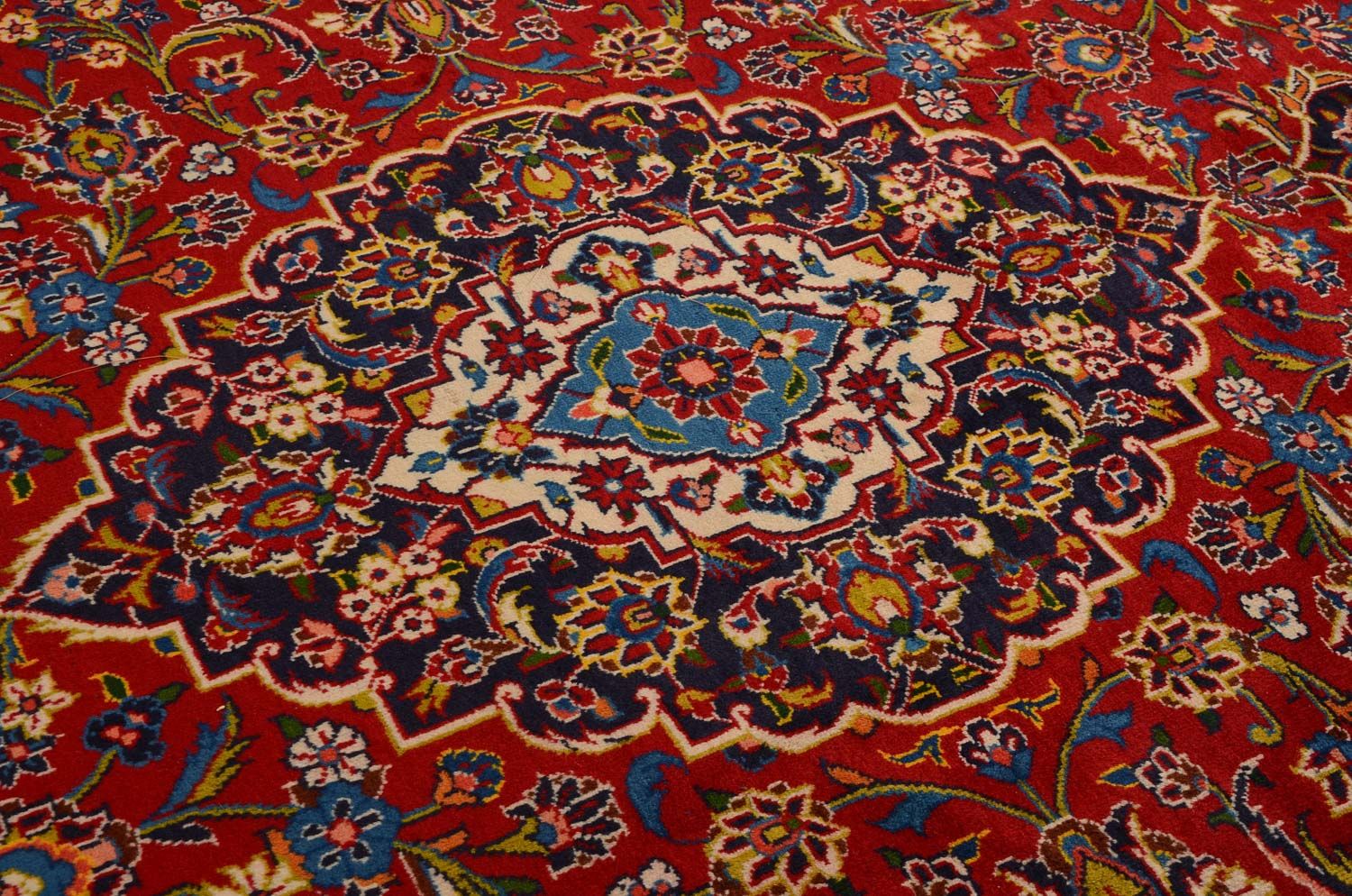 Tappeto Persero - Keshan - 357 x 245 cm - rosso