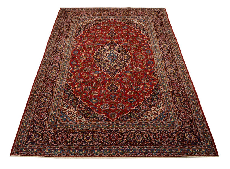 Tappeto Persero - Keshan - 357 x 245 cm - rosso