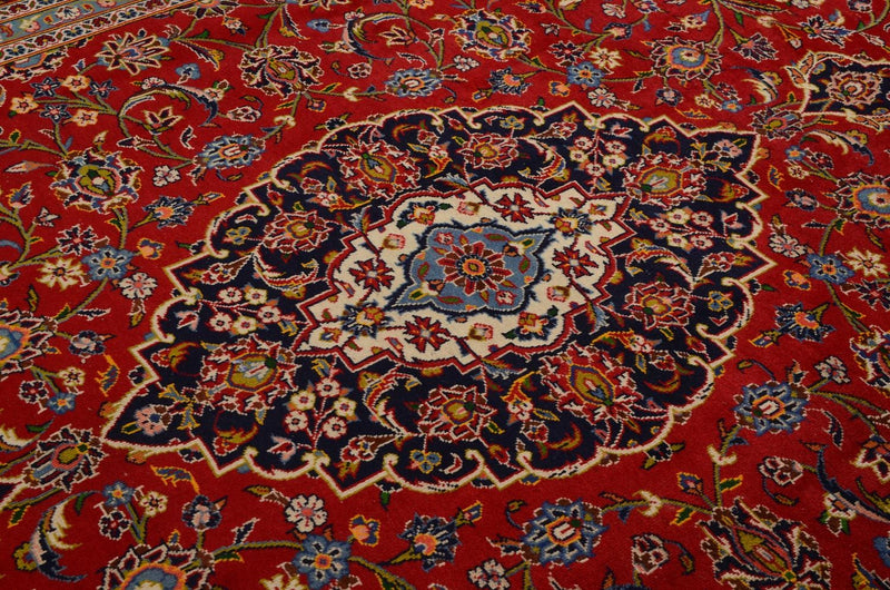 Tappeto Persero - Keshan - 360 x 255 cm - rosso