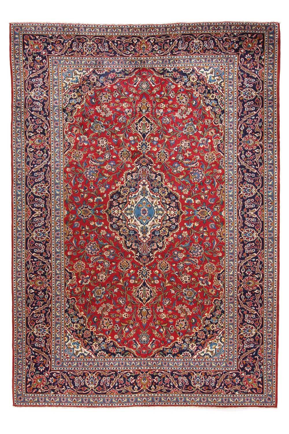 Tappeto Persero - Keshan - 359 x 252 cm - rosso