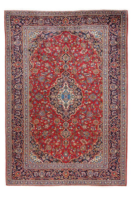 Tappeto Persero - Keshan - 359 x 252 cm - rosso