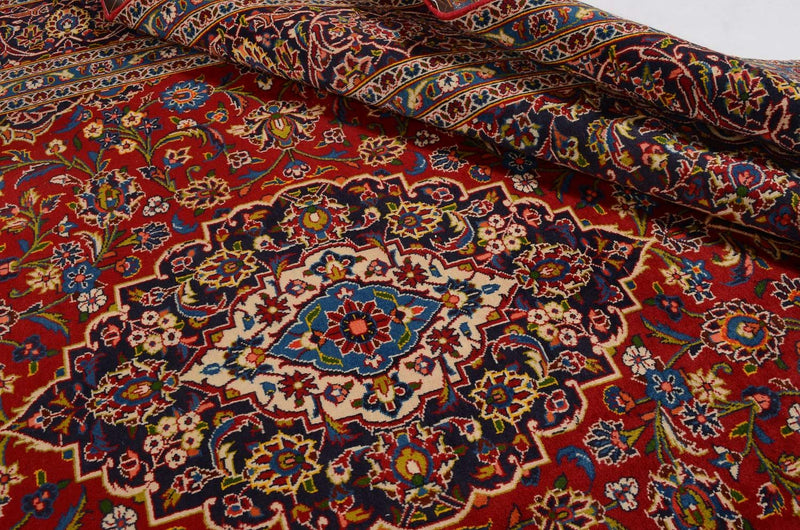 Tappeto Persero - Keshan - 368 x 247 cm - rosso