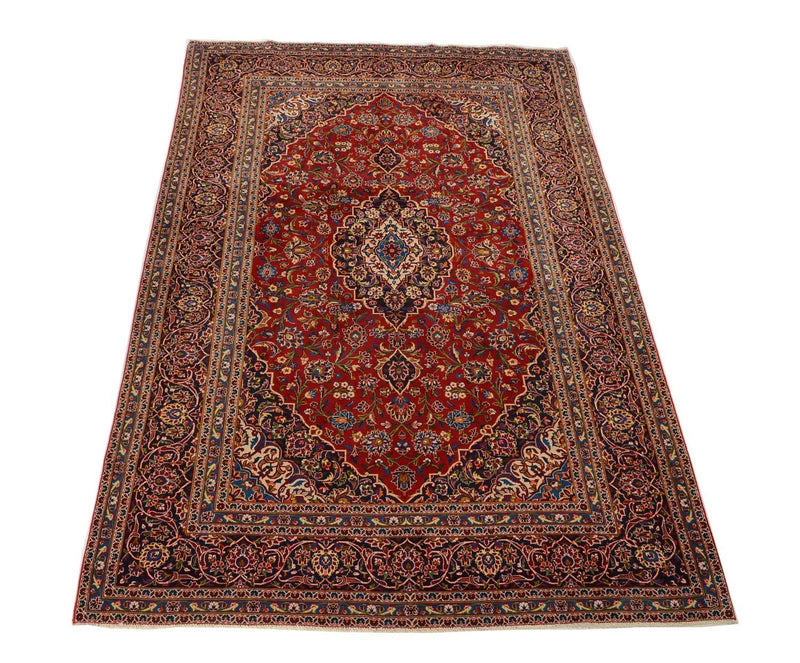 Tappeto Persero - Keshan - 368 x 247 cm - rosso