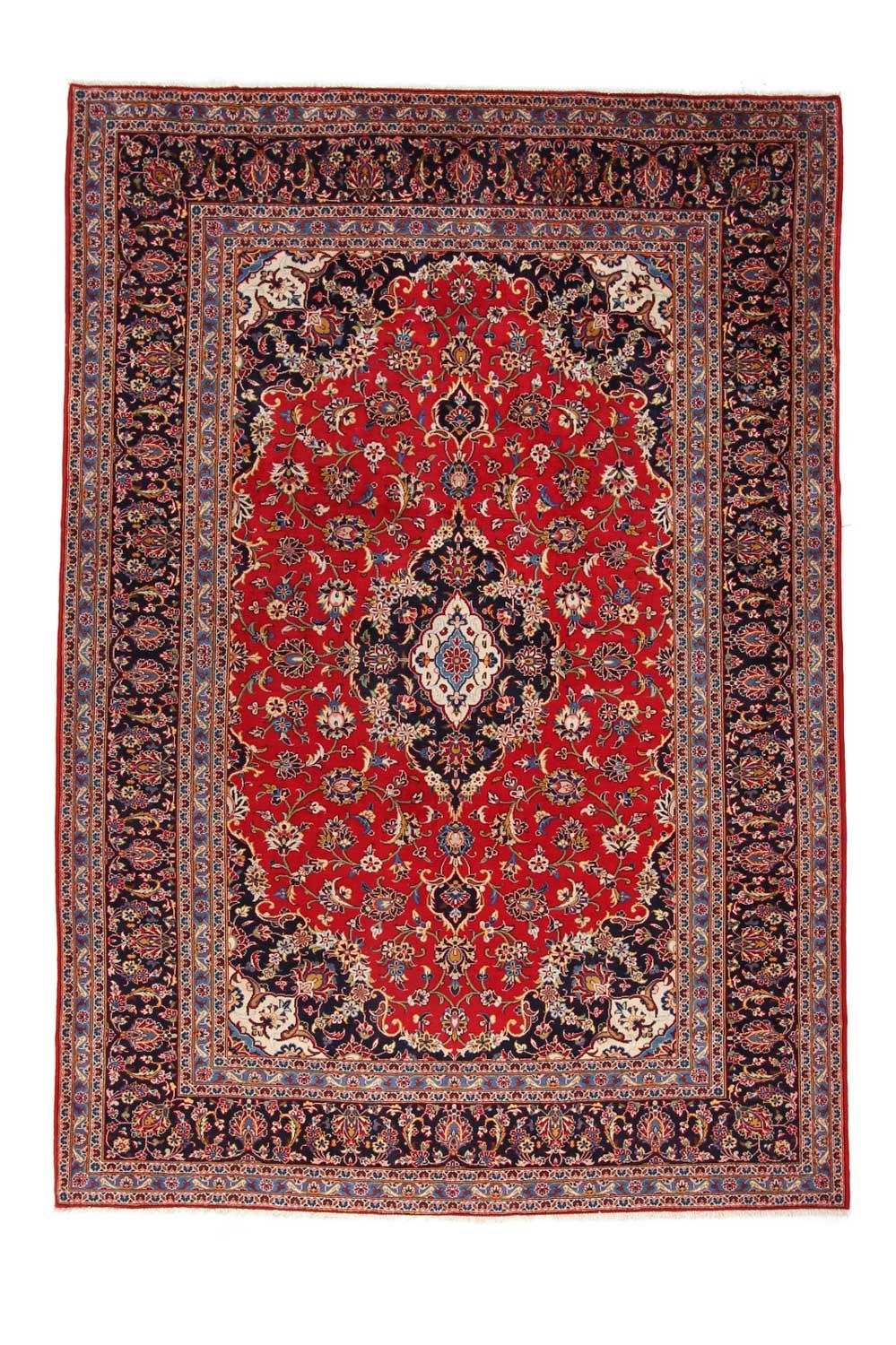 Tappeto Persero - Keshan - 350 x 242 cm - rosso