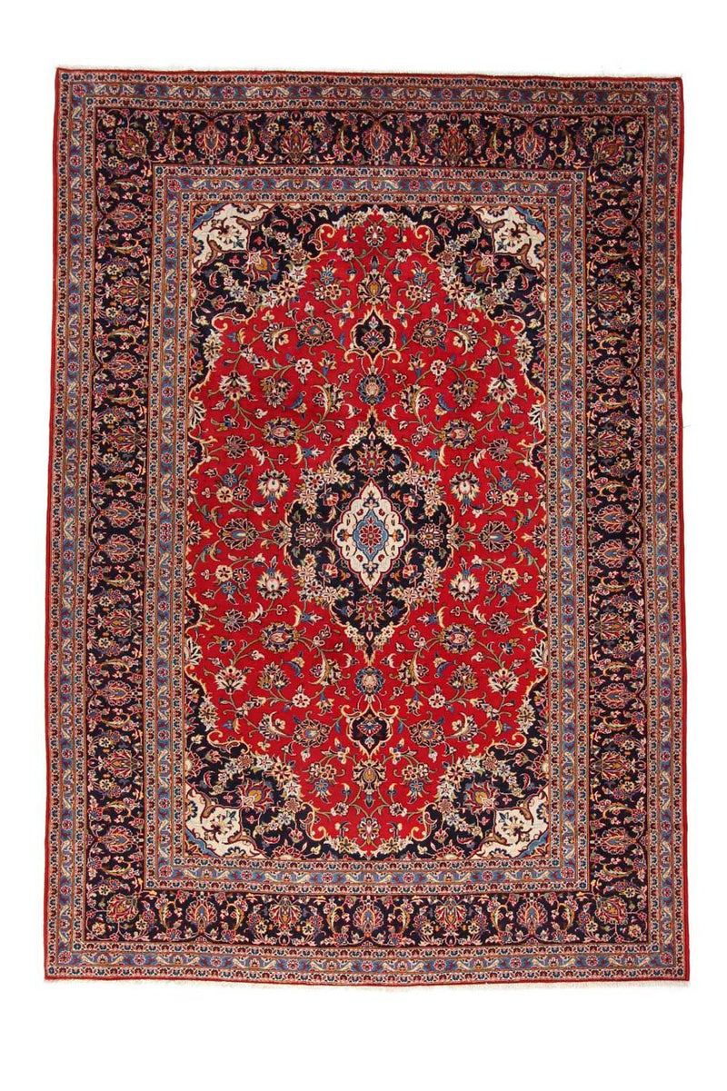Tappeto Persero - Keshan - 350 x 242 cm - rosso