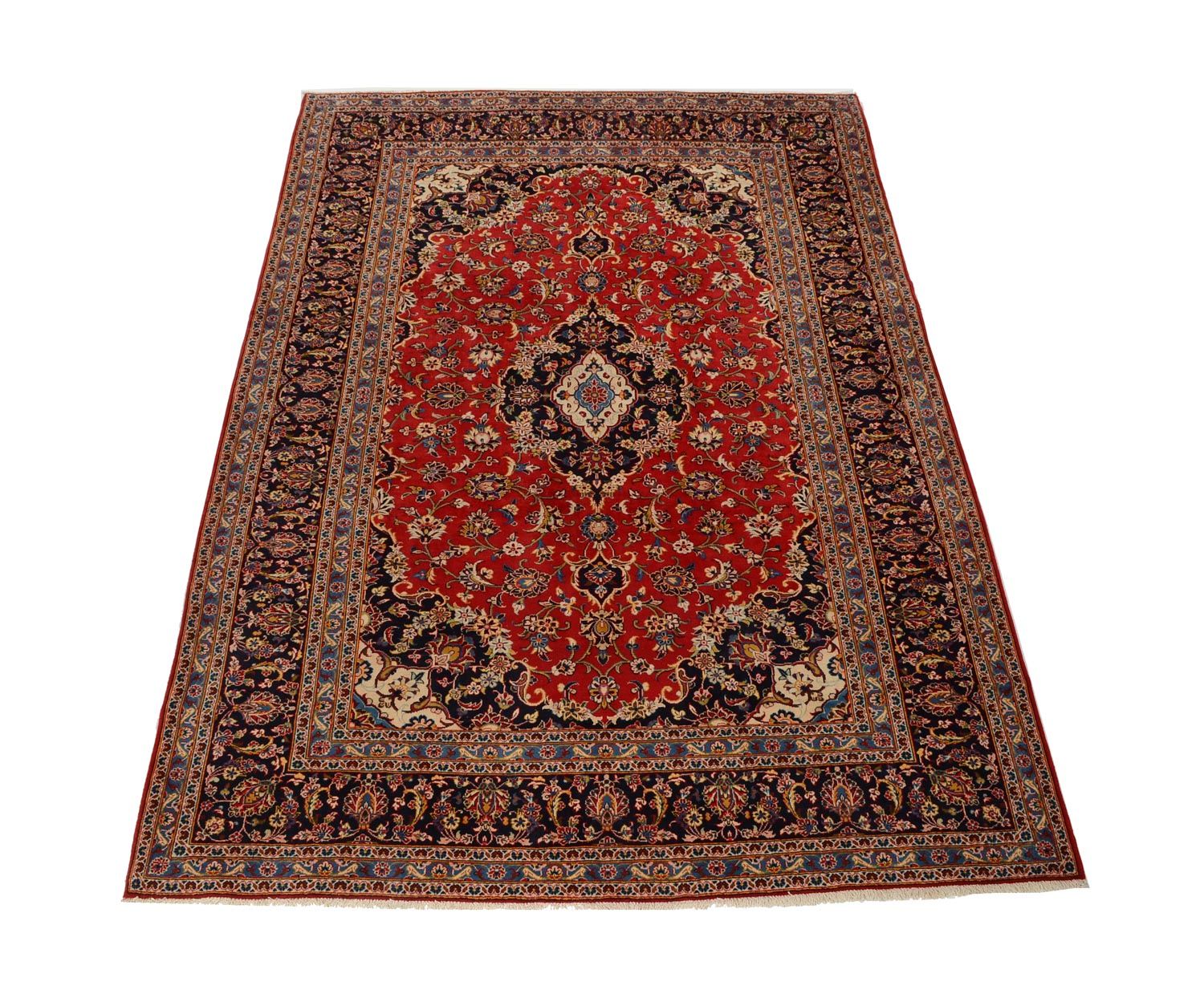 Tappeto Persero - Keshan - 350 x 242 cm - rosso