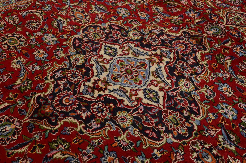Tappeto Persero - Keshan - 352 x 248 cm - rosso
