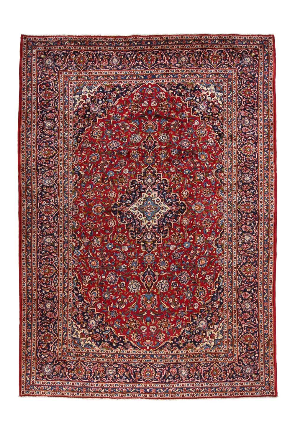 Tappeto Persero - Keshan - 365 x 258 cm - rosso