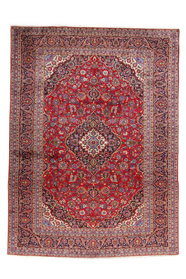 Tappeto Persero - Keshan - 400 x 291 cm - rosso