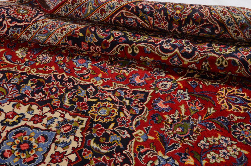 Tappeto Persero - Keshan - 400 x 291 cm - rosso