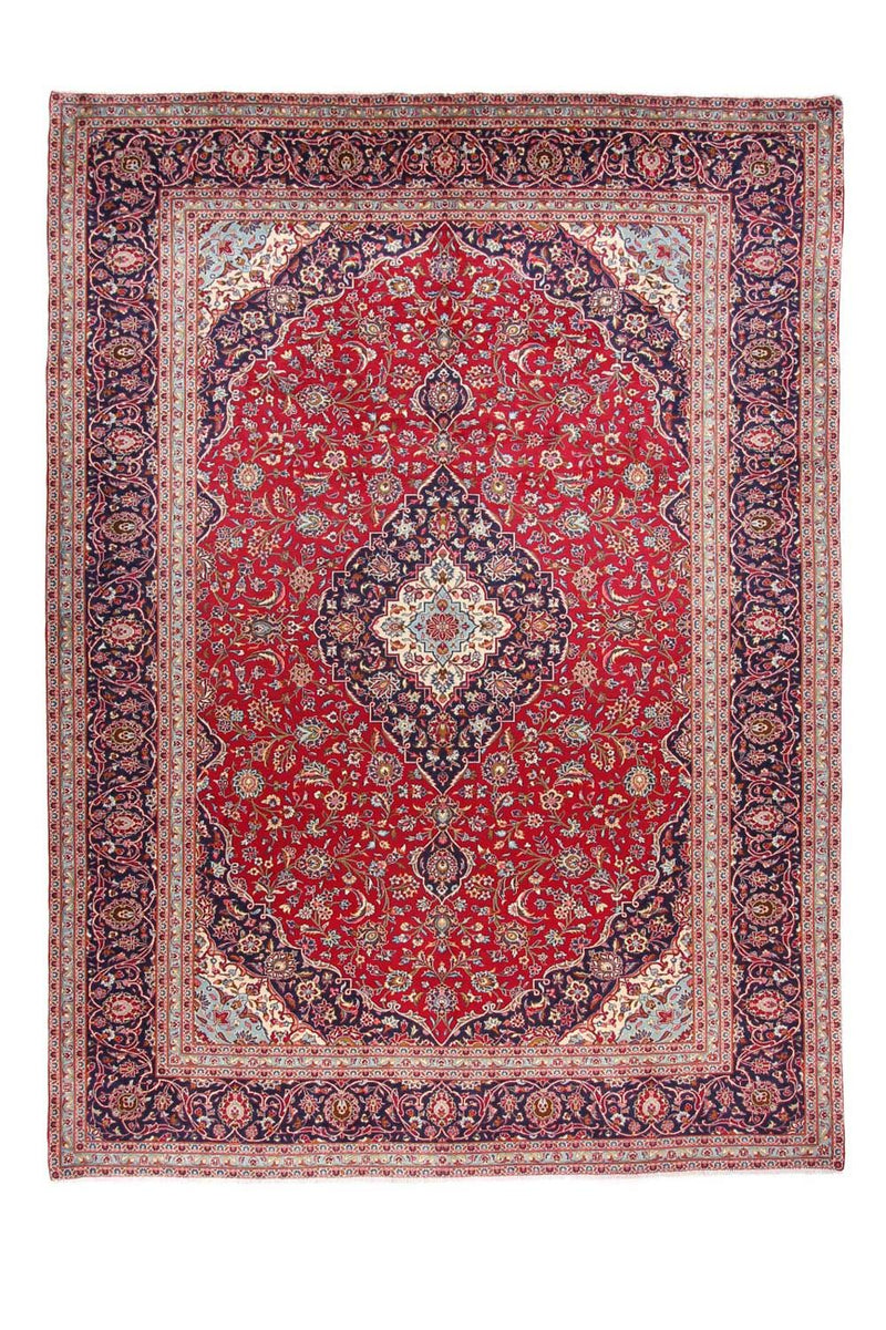 Tappeto Persero - Keshan - 398 x 293 cm - rosso