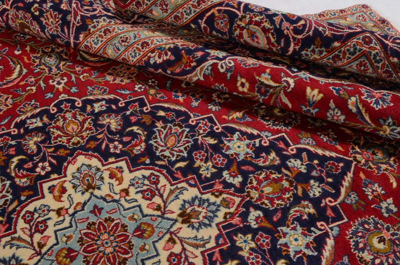 Tappeto Persero - Keshan - 398 x 293 cm - rosso