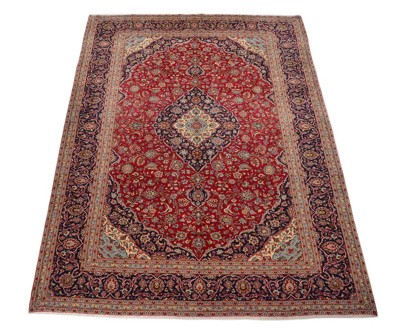Tappeto Persero - Keshan - 398 x 293 cm - rosso