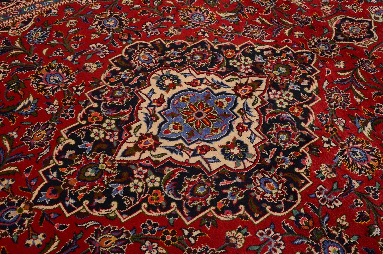 Tappeto Persero - Keshan - 370 x 255 cm - rosso