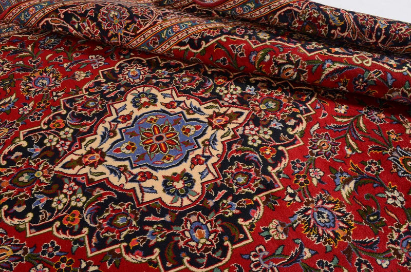 Tappeto Persero - Keshan - 370 x 255 cm - rosso