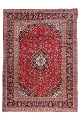 Tappeto Persero - Keshan - 346 x 253 cm - rosso
