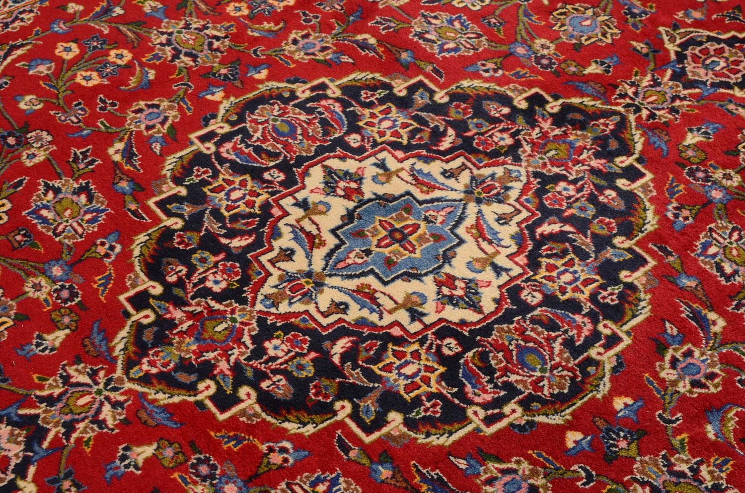 Tappeto Persero - Keshan - 346 x 253 cm - rosso