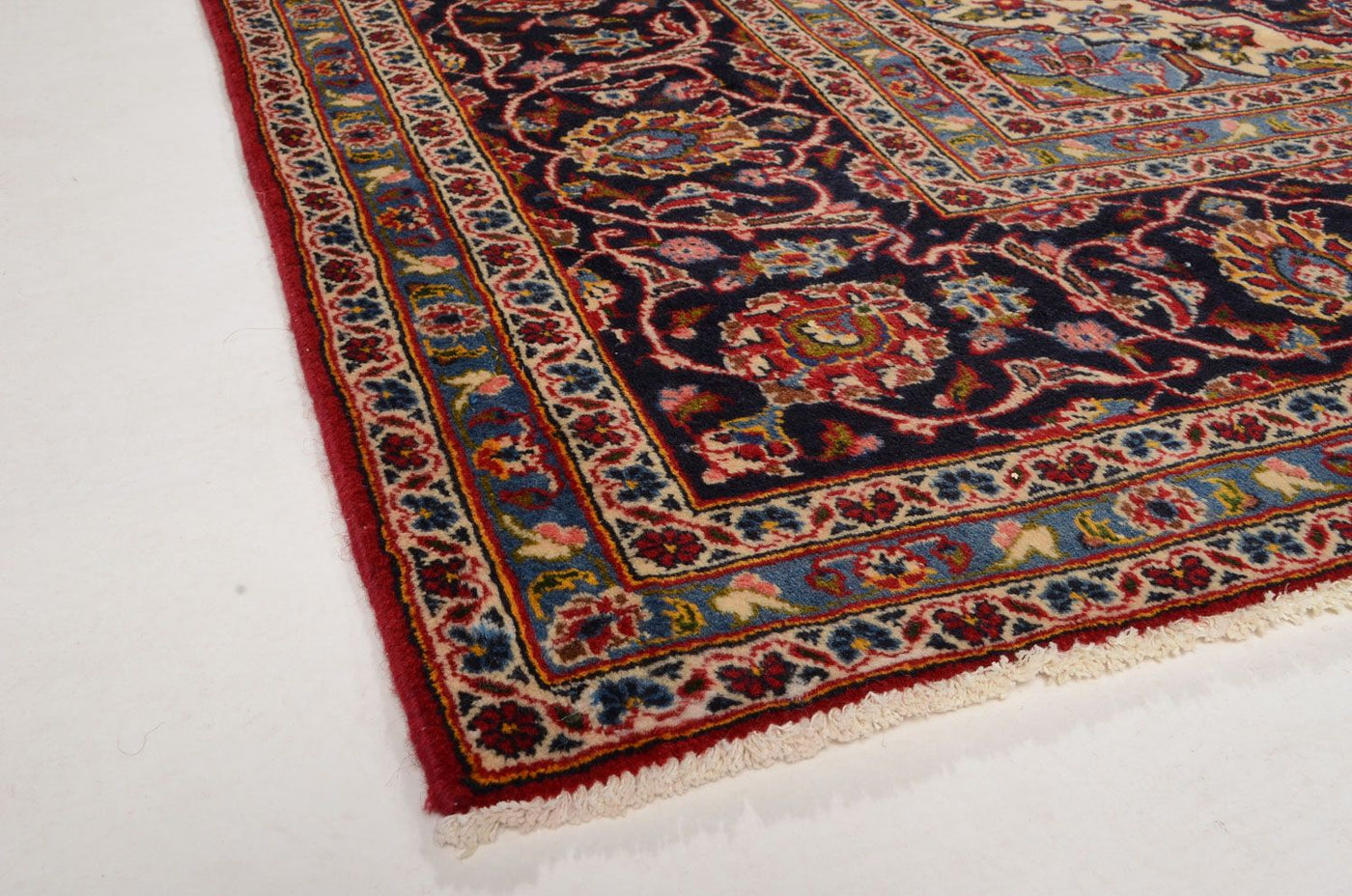 Kashan Tappeto 346x253cm - Tappeto persiano