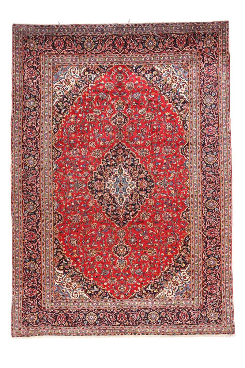 Tappeto Persero - Keshan - 414 x 292 cm - rosso