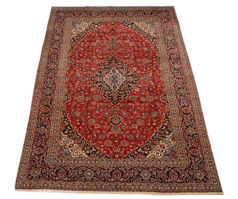 Tappeto Persero - Keshan - 414 x 292 cm - rosso
