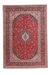 Tappeto Persero - Keshan - 347 x 240 cm - rosso