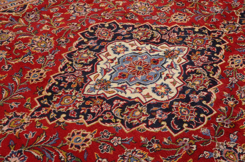 Tappeto Persero - Keshan - 347 x 240 cm - rosso