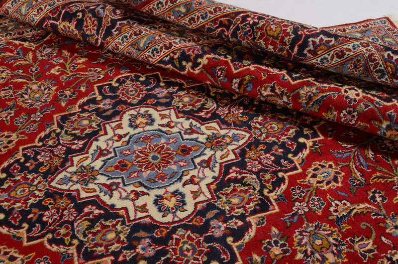 Tappeto Persero - Keshan - 347 x 240 cm - rosso