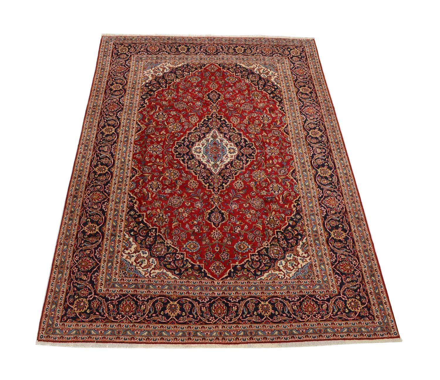 Tappeto Persero - Keshan - 347 x 240 cm - rosso