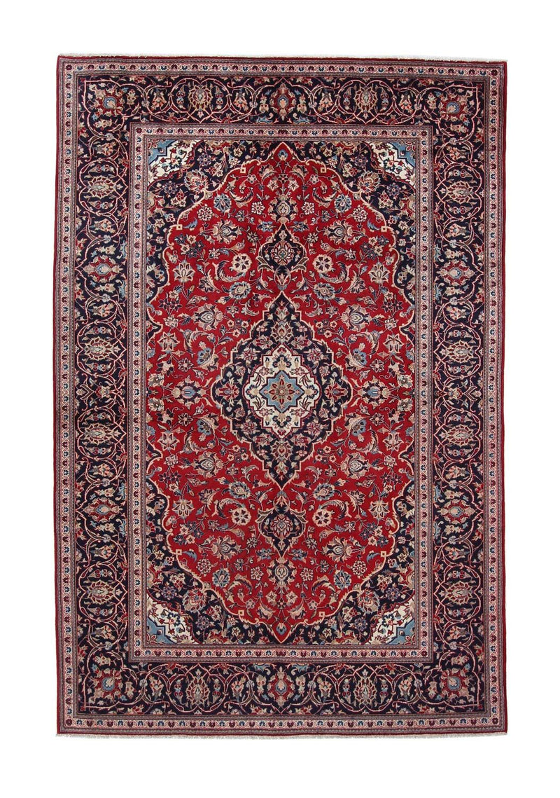 Tappeto Persero - Keshan - 297 x 195 cm - rosso