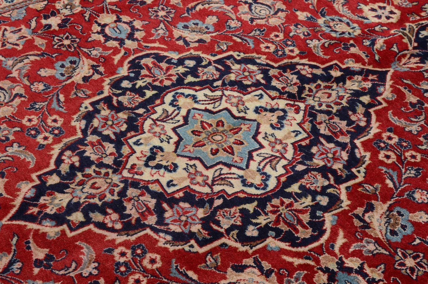 Tappeto Persero - Keshan - 297 x 195 cm - rosso