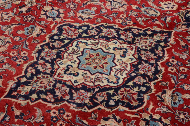 Tappeto Persero - Keshan - 297 x 195 cm - rosso