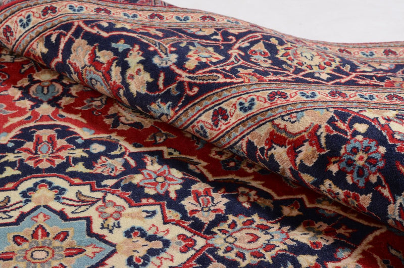 Tappeto Persero - Keshan - 297 x 195 cm - rosso