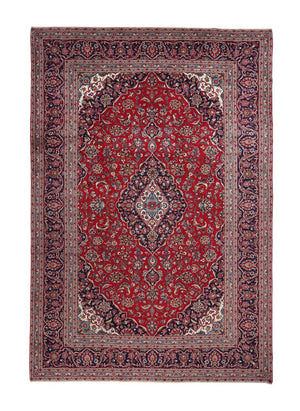 Tappeto Persero - Keshan - 353 x 242 cm - rosso