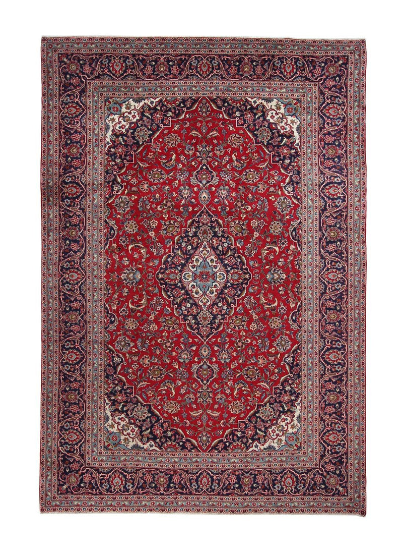 Tappeto Persero - Keshan - 353 x 242 cm - rosso