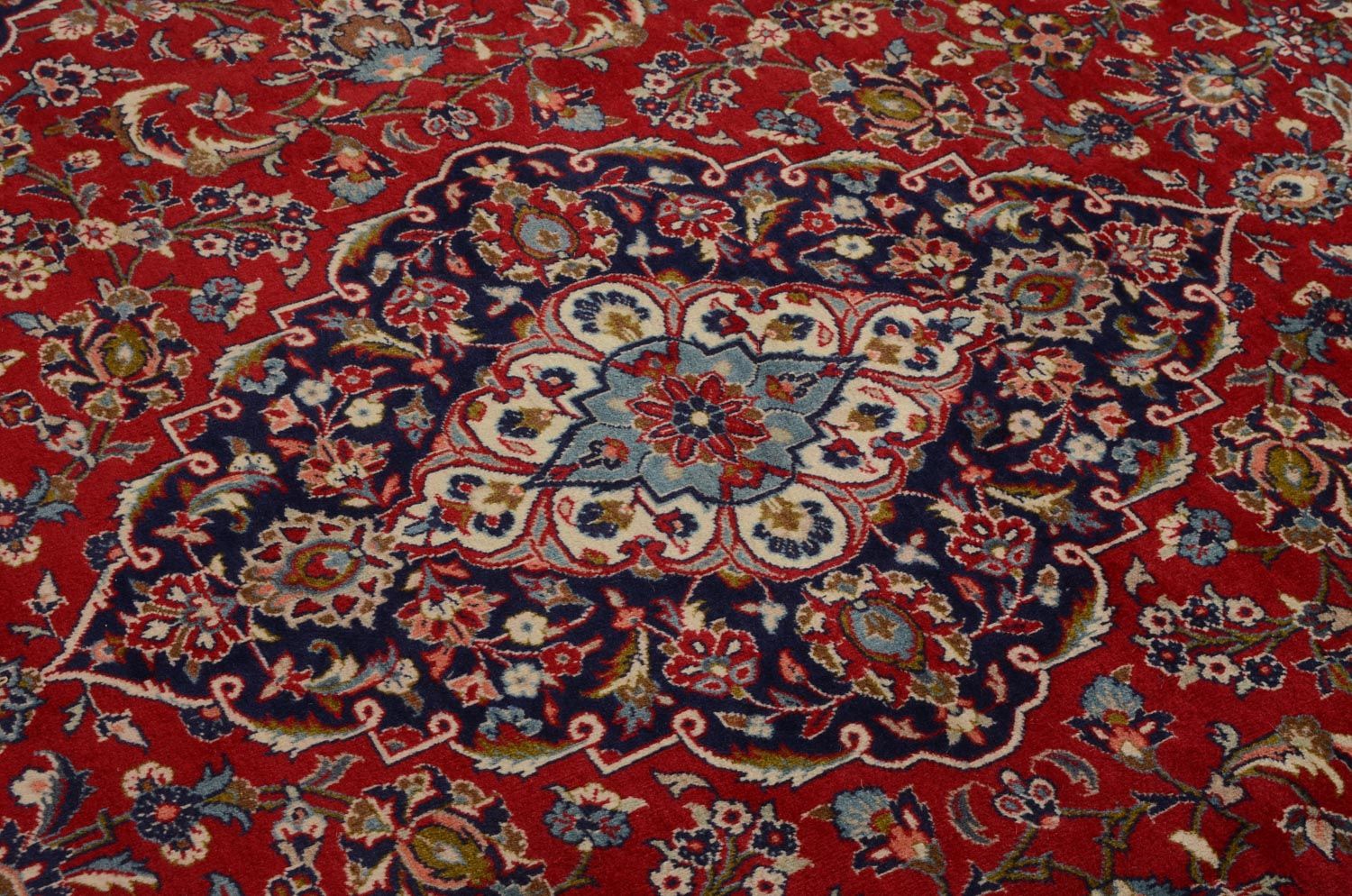 Tappeto Persero - Keshan - 353 x 242 cm - rosso