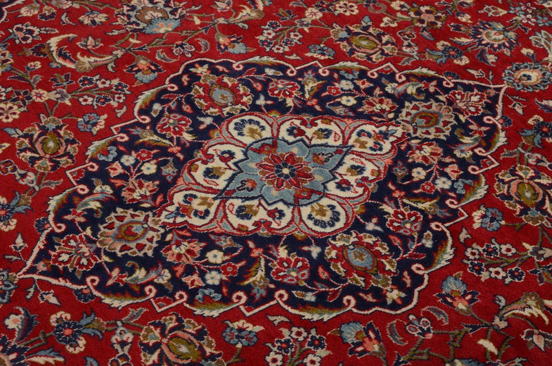Tappeto Persero - Keshan - 353 x 242 cm - rosso