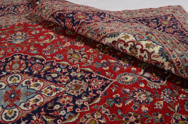 Tappeto Persero - Keshan - 353 x 242 cm - rosso