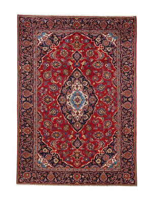 Tappeto Persero - Keshan - 261 x 180 cm - rosso